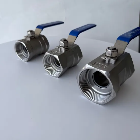 High-Quality Industrial-Grade Two-Piece Ball Valve with Locking Feature